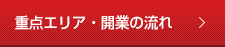 重点エリア・開業の流れ